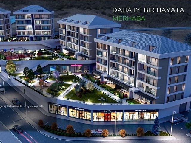BAŞAKŞEHİRDE DOĞA -ŞEHİR İLE İÇ İÇE SENET VADELİ SATILIK DAİRE - Görsel 6