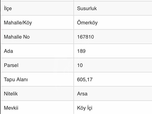 SUSURLUK ÖMER KÖYDE SATILIK 4 ADET ARSA - Görsel 3