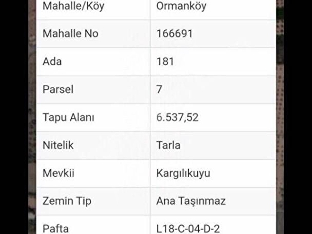 FİYAT DÜŞTÜ-ACİL SATILIK TARLA ( SICAK SU / TERMAL SU Çıkıyor, Tarlaya Sondal Vurulursa)... - Görsel 4