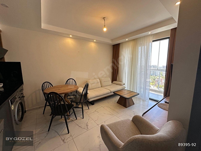 MAHMUTLARDA EŞYALI KİRALIK 1+1 DAİRE ( SİTE İÇERİSİNDE ) - Görsel 3