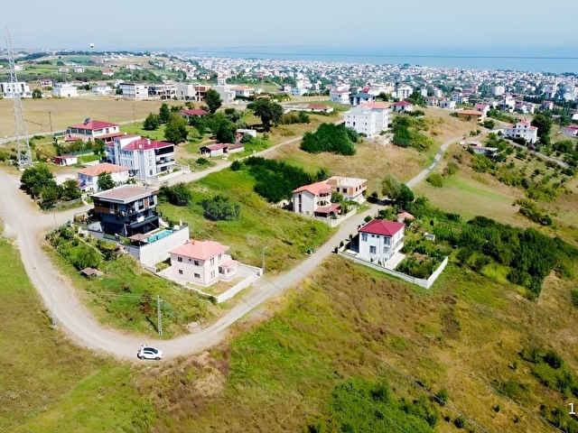 REELDEN KAPANMAZ DENİZ VE DOĞA MANZARALI SATILIK 422 M2 ARSA - Görsel 14