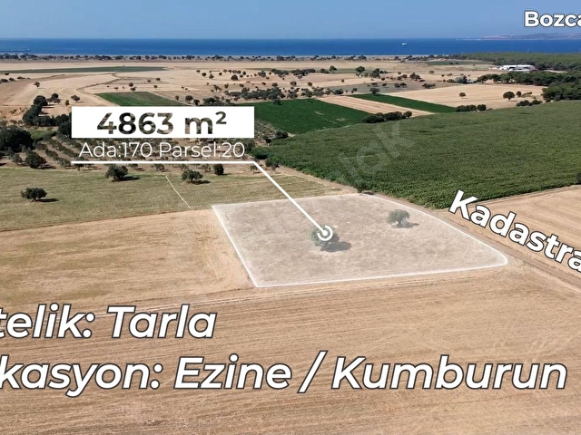 KUMBURUNDA 4.863 m² BOYUTUNDA DEVASA YATIRIMLIK ARAZİ - Görsel 15