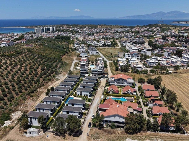 Denize 800m, Havuzlu Sitede Müstakil Bahçeli 2+1 Bungalov Villa - Görsel 18