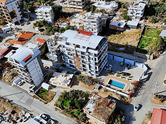 DOĞA İLE İÇ İÇE, HAVUZ CEPHELİ, HİÇ OTURULMAMIŞ MODERN 1+1 DAİRE - Görsel 2