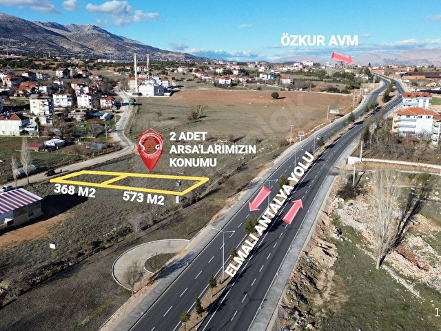 ELMALI GÜNDOĞANDA TİCARİ VE KONUT İMARLI 368 VE 573 m² 2 ADET ARSALARIMIZ SATILIKTIR - Görsel 4