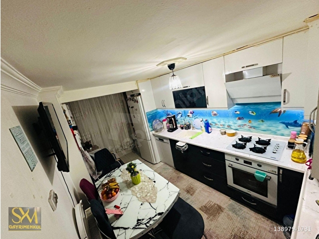 MARAŞAL ÇAKMAK MAHALLESİNDE ÖN CEPHEDE 4.KATTA FULL YAPILI 3+1 DAİRE