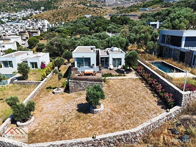 SÖR EMLAKTAN 1.100m2 ARSA İÇERİSİNDE ÇOK ÖZEL LÜKS VİLLA - Görsel 28