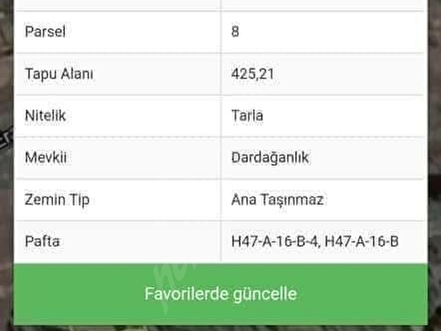 TORTUM KALEDİBİ MAHALLESİNDE ANAYOLA SIFIR BAHÇE - Görsel 8