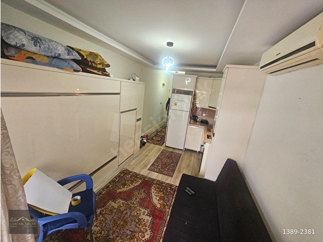 TEK YETKİ CANTANDAN YÜZME HAV.KAP.OTOPARKLI GÜVENLİKLİ SİTEDE 1+0 STÜDYO DAİRE EŞYALI - Görsel 13