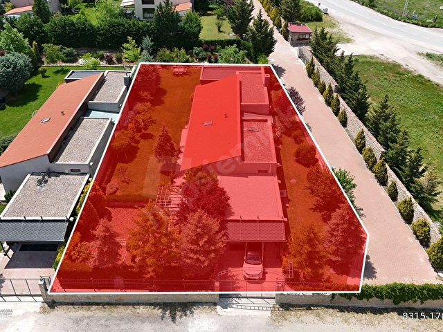 GÖLBAŞI/BALLIKPINAR PINAR EVLER SİTESİNDE TEK KATLI SATILIK KÖŞE VİLLA - Görsel 3