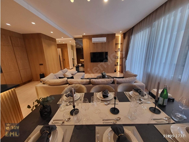Takasa açık Satılık 2+1 Lüks Rezidans | 131m² | Havuzlu Balkon - Görsel 3