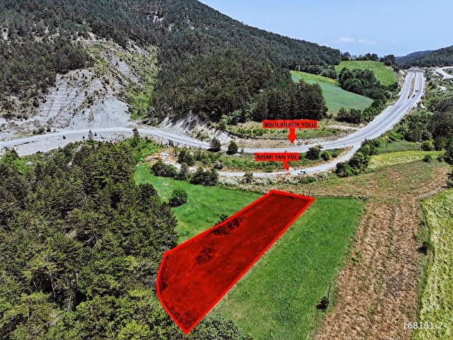 *BOLU GÖYNÜK ANA YOL ELEKTRİK & SU MEVCUT 1.531 FIRSAT ARSA* - Görsel 6