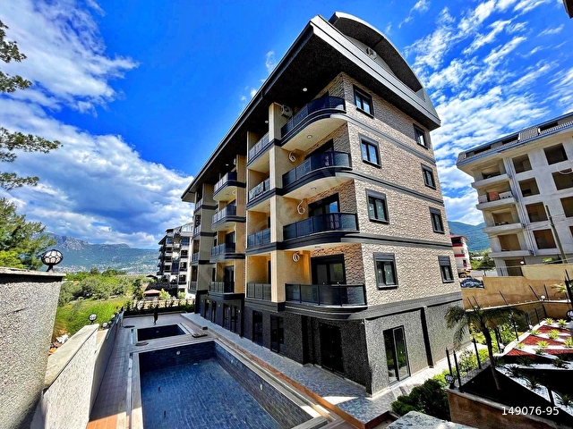 ALANYA OBADA SATILIK 1+1 SİTE İÇİ HAVUZLU SIFIR LÜKS DAİRE - Görsel 20