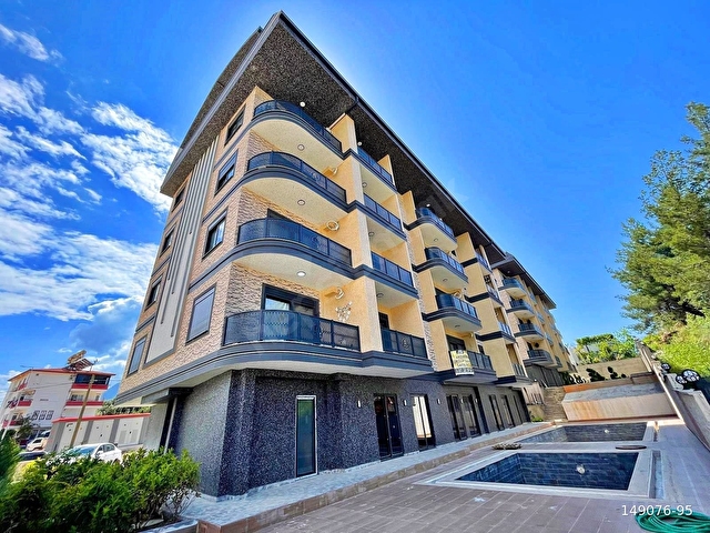 ALANYA OBADA SATILIK 1+1 SİTE İÇİ HAVUZLU SIFIR LÜKS DAİRE