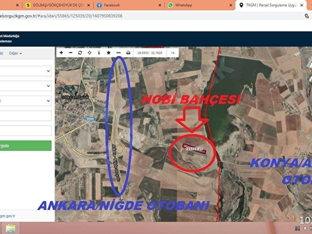 GÖLBAŞI/GÖKÇEHÖYÜKDE 2.000 M2, TEL ÖRGÜLÜ, SATILIK HOBİ BAHÇESİ - Görsel 20