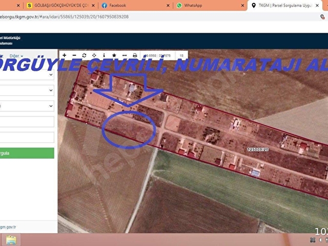 GÖLBAŞI/GÖKÇEHÖYÜKDE 2.000 M2, TEL ÖRGÜLÜ, SATILIK HOBİ BAHÇESİ - Görsel 19
