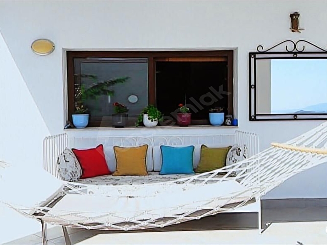 Özel Havuzlu Deniz Manzaralı 4+2 Tripleks Villa Kiralık - Görsel 30