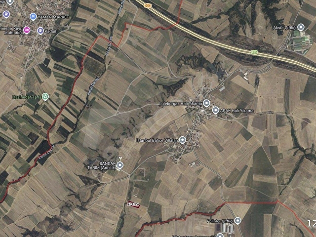 Kırklareli Babaeski Demirkapı 5160 m² Satılır Arsa - Görsel 3