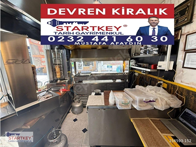 KEMERALTINDA DEVREN HAZIR DÜZEN İŞLER DURUMDA KÖŞE DÖNERCİ DÜKKANI