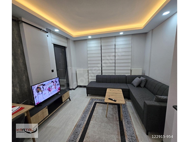 TÜRKİŞ TRANVAYA YÜRÜME MESAFESİNDE EŞYALI KİRALIK 1+1 DAİRE. - Görsel 8