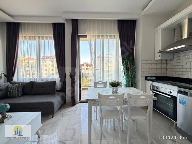 KİRALIK SIFIR EŞYALI DENİZ MANZARALI 1+1 DAİRE - Görsel 2