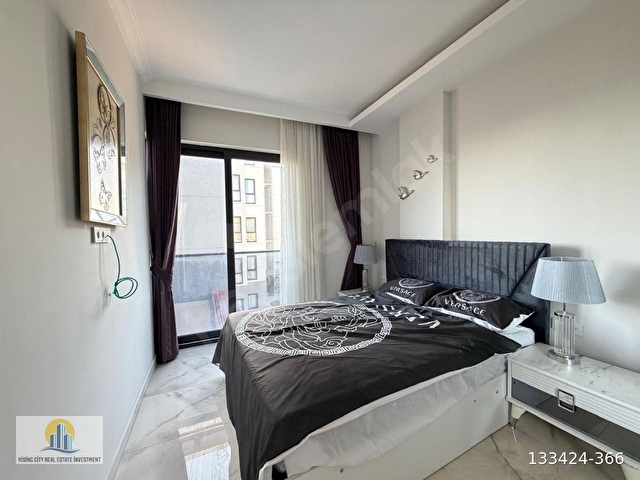 KİRALIK SIFIR EŞYALI DENİZ MANZARALI 1+1 DAİRE - Görsel 7