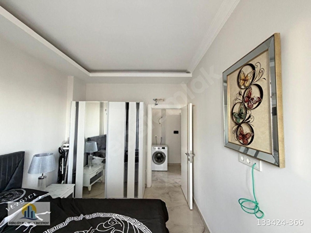 KİRALIK SIFIR EŞYALI DENİZ MANZARALI 1+1 DAİRE - Görsel 14