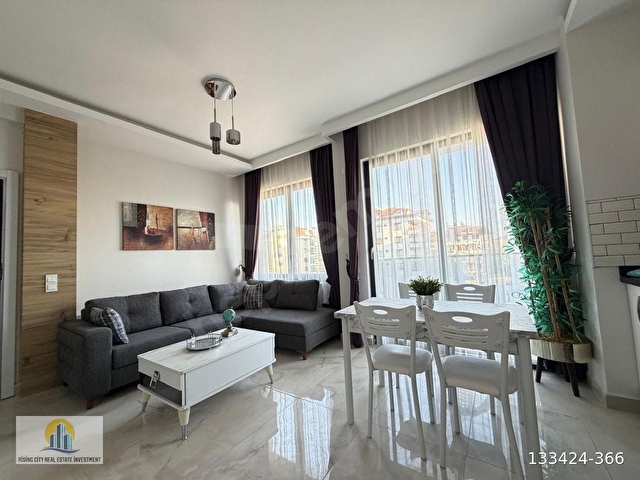 KİRALIK SIFIR EŞYALI DENİZ MANZARALI 1+1 DAİRE - Görsel 13