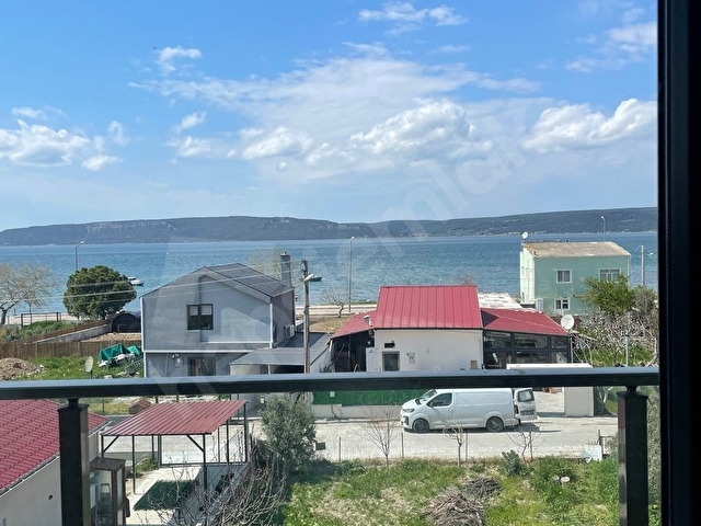 Denize 50 metre mesafede Önü Kapanmaz Konumda Deniz Manzaralı Geniş Dubleks Daire - Görsel 13