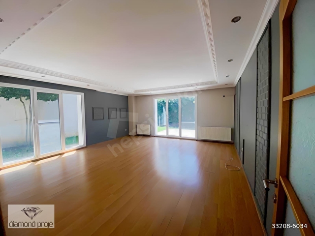 DİAMOND DAN SARIYER KONAKLARINDA KİRALIK BAHÇE KATI 2+1 150 M2