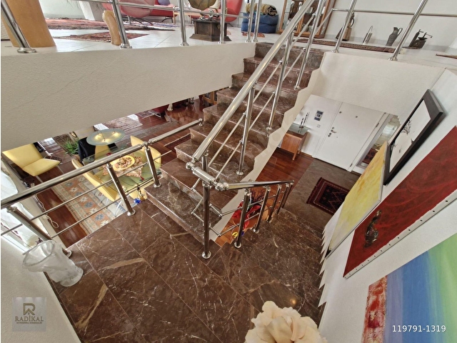 HİLAL MAHALLESİ 664. SOKAKTA EMSALSİZ m2 SATILIK KUPON 5+2 SARAY​ GİBİ DAİRE....... - Görsel 25