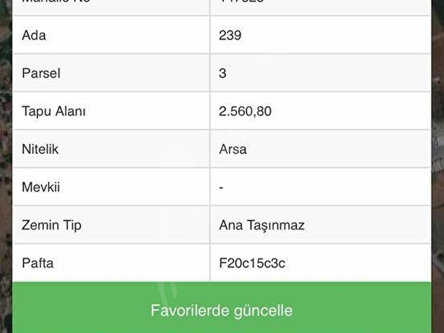 ÇATALCA MURATBEY SATILIK ARSA