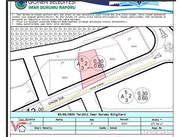 SARIKÖYDE İMARLI SATILIK ARSA - Görsel 18