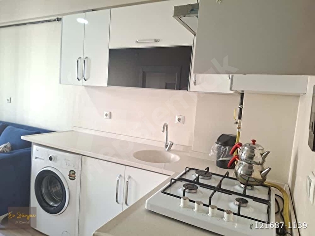 EV DÜNYASINDAN/MERKEZDE FORM KARŞSINDA 1+1 EŞYALI KİRALIK DAİRE - Görsel 3