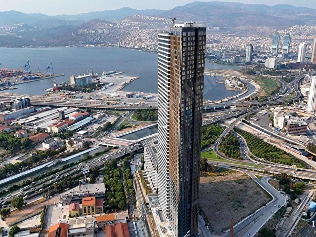 MAHALL BOMONTİ 34. KAT DENİZ CEPHE 1+1 KİRALIK DAİRE