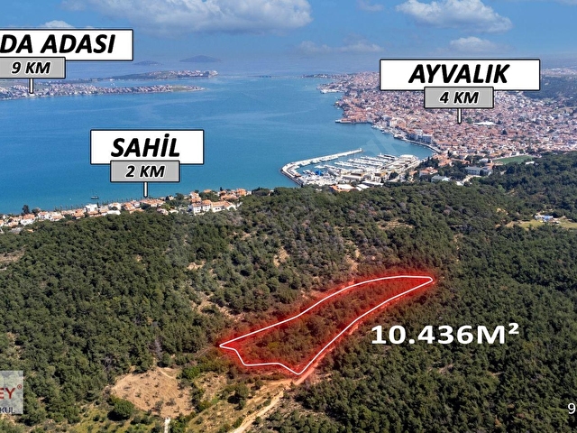 Ayvalık Sefa Çamlık Mahallesi İmar Sınırında Satılık Arazi