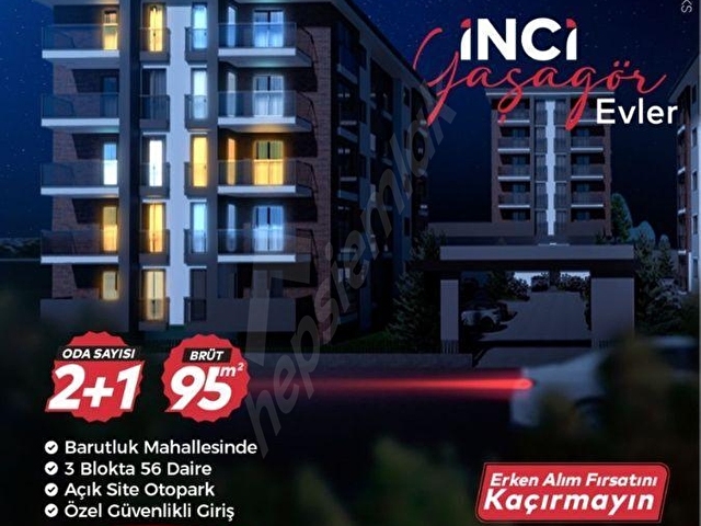 Satılık 2+1 Daireler Barutluk Mah. İnci Yaşagör (Sabit Ödeme) - Görsel 7