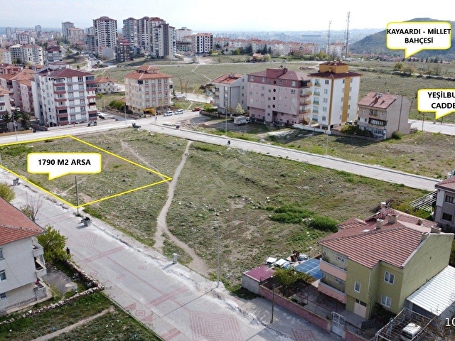 NİĞDE MERKEZ İNÖNÜ MH. ANA YOLA YAKIN 42 DAİRELİK 1790M2 ARSA