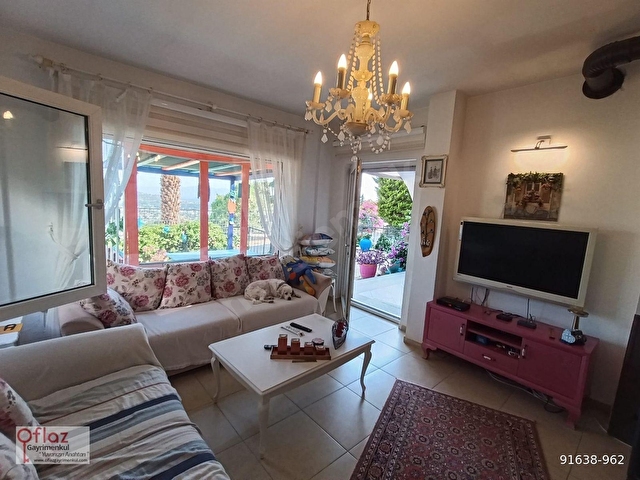 Bodrum Gümüşlükte Satılık Deniz Manzaralı Bahçe Katı Daire - Görsel 9