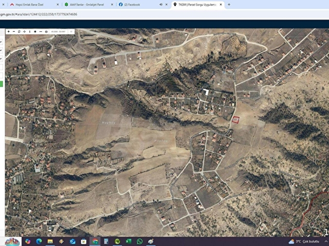 Çorum Merkez Bahçelievler Mah.HoyHoyda Villa Arsası Yol Cepheli - Görsel 2