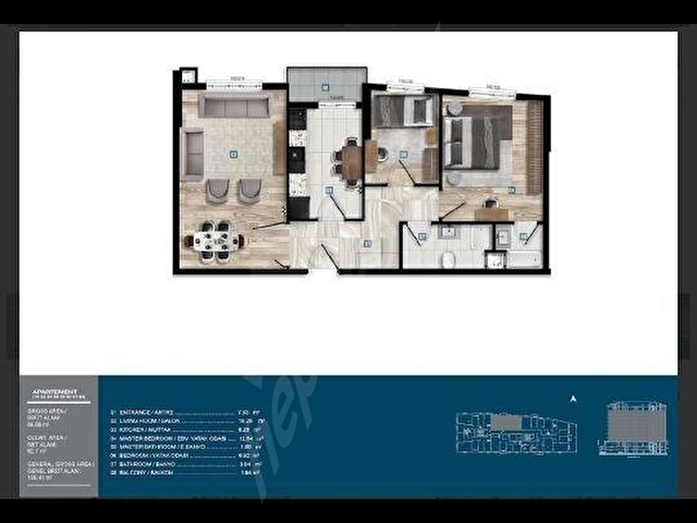 BAĞCILAR DA SİTE DE ACİL SATILIK SIFIR DAİRE KISA SÜRELİ FİYAT!! - Görsel 2