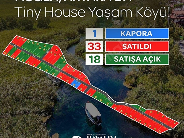 ELMALI MAH. 250 m2 HOBİ BAHÇESİ 1.000.000 TLDEN BAŞLAYAN FİYAT