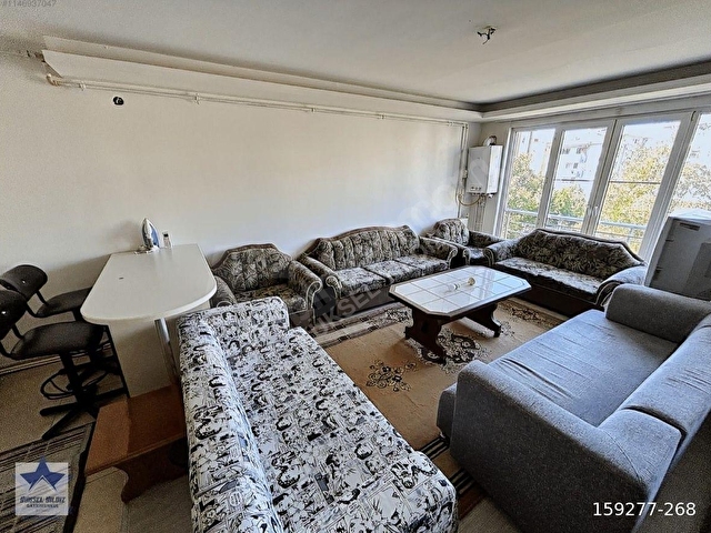 1+1 65 m2 YENİ ADLİYE BİNASI YAKINI EŞYALI KİRALIK DAİRE - Görsel 3