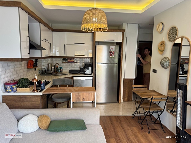 KUŞADASI DAVUTLAR HAVUZLU SİTEDE SATILIK 1+1 BAHÇE KATI DAİRE - Görsel 6