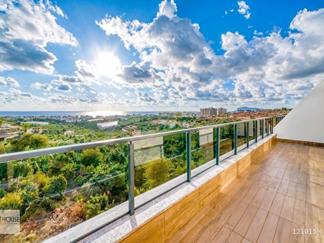 ALANYA KESTEL 3+1 FUL DENİZ MANZARA MUHTEŞEM SATILIK PENTHOUSE - Görsel 27