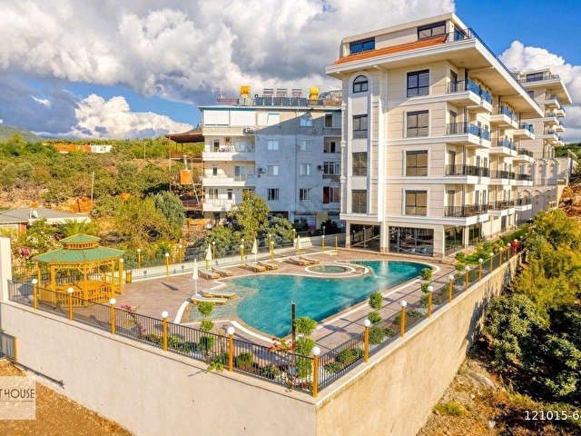ALANYA KESTEL 3+1 FUL DENİZ MANZARA MUHTEŞEM SATILIK PENTHOUSE - Görsel 5