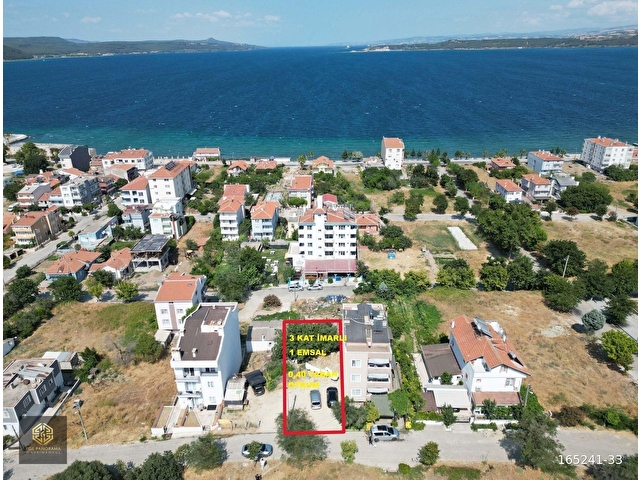 EGE PANORAMADAN BOĞAZ MANZARALI ARSA - Görsel 3