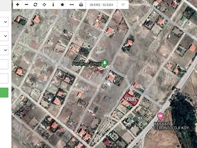 Balgat Merkez Emlak Tan Golbasi Karaali De Satilik 877 M2 Arsa 28250 1969 Hurriyet Emlak