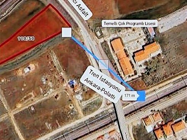 TEMELLİDE İMAR İŞLEMLERİ BAŞLATILMIŞ 1/5000LİK PLANDA TEK TAPU - Görsel 3