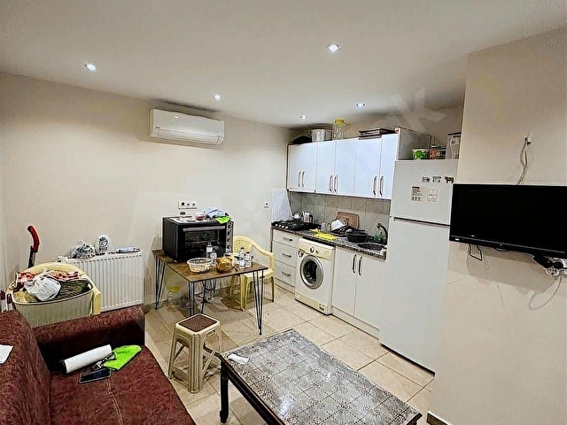 MUHTEŞEM LOKASYONDA EMSALSİZ MÜSTAKİL BAHCELİ 1+1 SATILIK DAİRE - Görsel 2